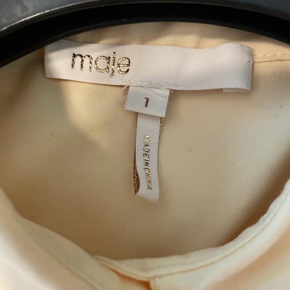 Yellow Maje Button Down - Picture 3 of 3